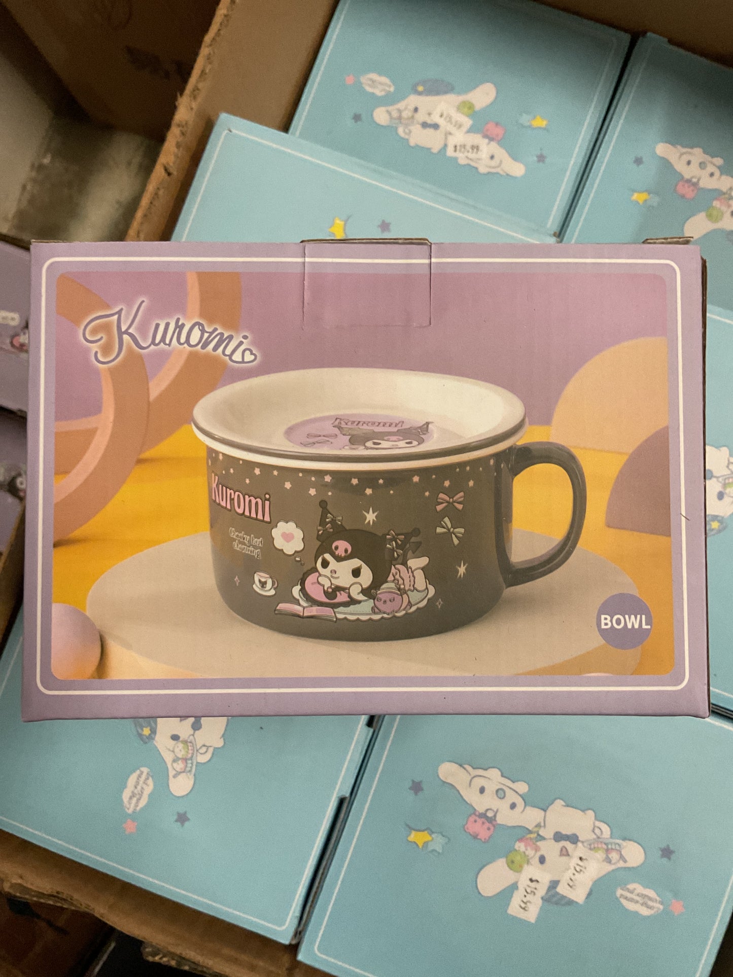 Kuromi Bowl Cup