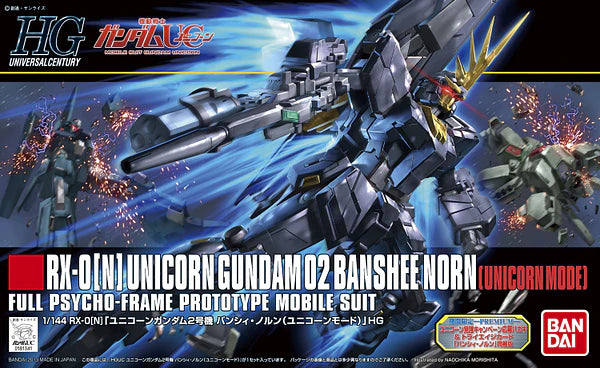 Bandai 1/144 HGUC #153 Unicorn Gundam 2 Banshee Norn (Unicorn Mode)