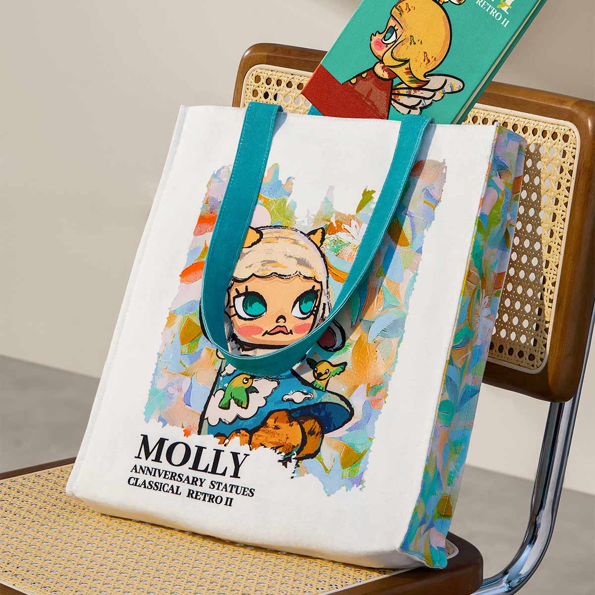 MOLLY: Anniversary Statues Classical Retro 2 Series-Canvas Bag
