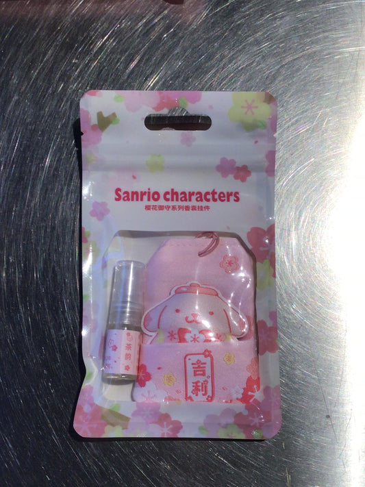 Sanrio Characters Sakura Omamori & Incense Pack : Pompompurin