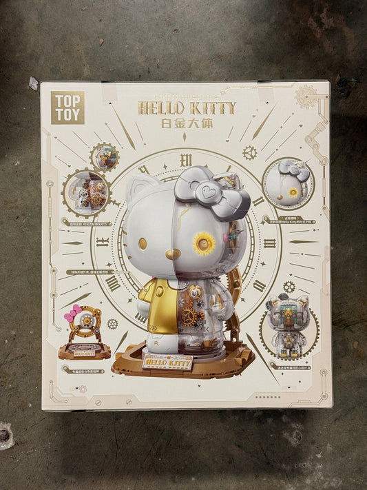 Top Toy White Golden Hello Kitty