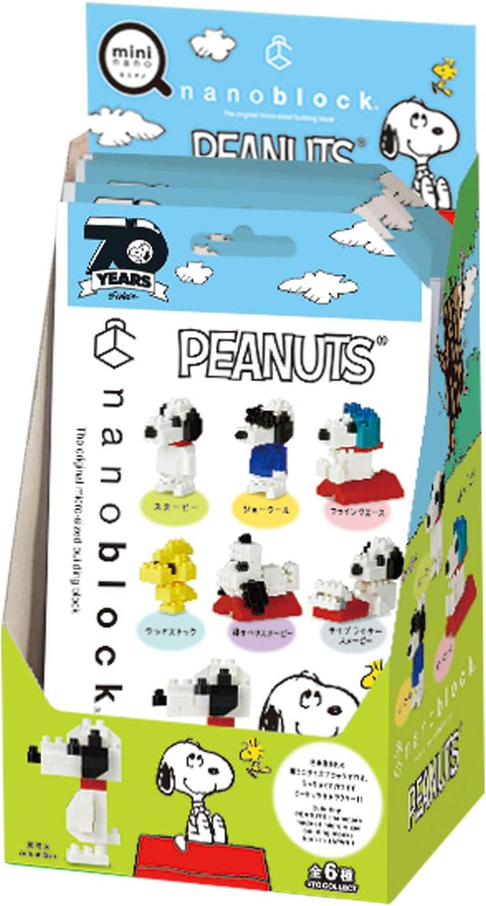 Nanoblock Mininano Series PEANUTS Assortment FULL SET