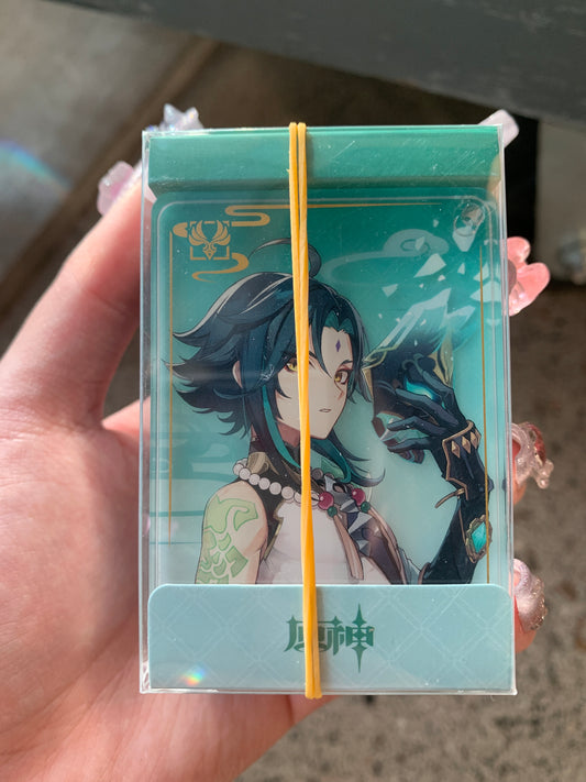 Genshin xiao acrylic keychain