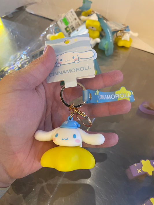 Cinnamoroll Light Up Star Keychain