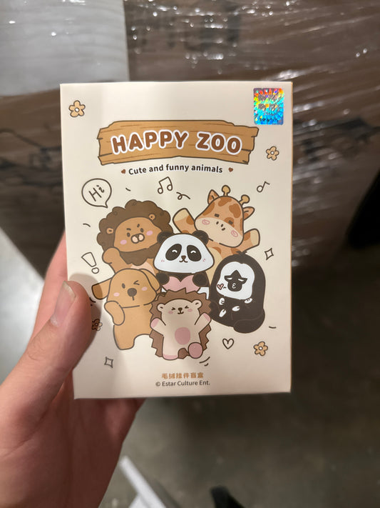 Happy Zoo Plush Blind Box