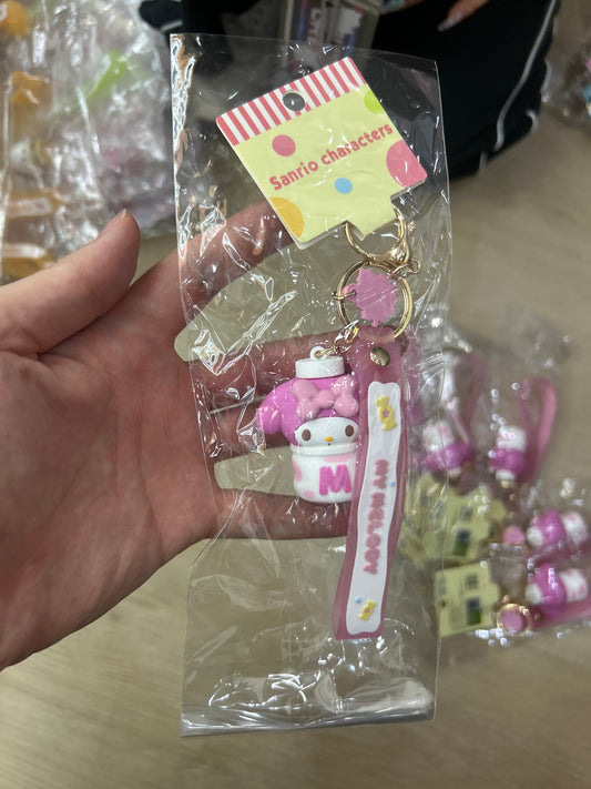 Sanrio Characters Snack Series Keychain My Melody