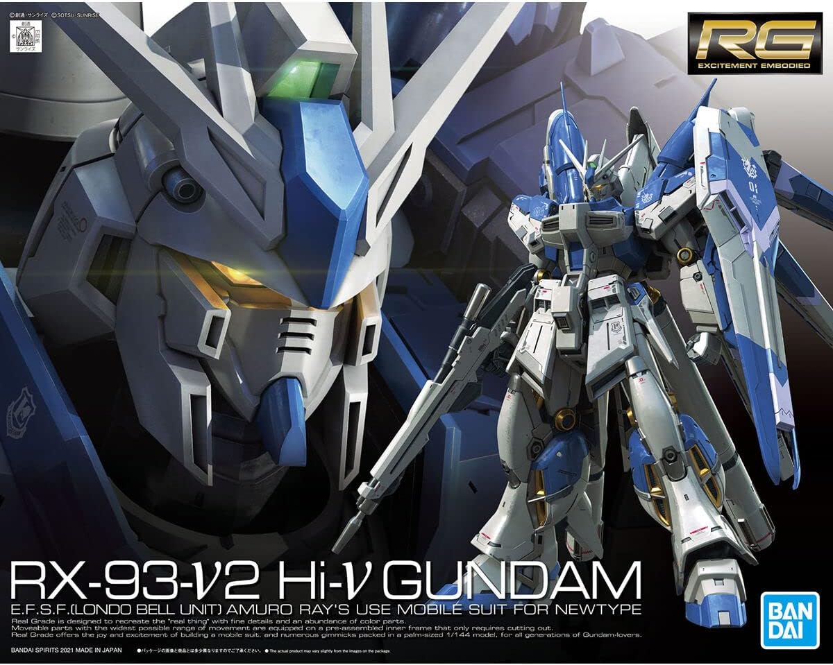 Bandai RG 1/144 Hi-v GUNDAM