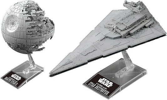 Bandai Star Wars 1/2700000 Death Star II & 1/14500 Star Destroyer