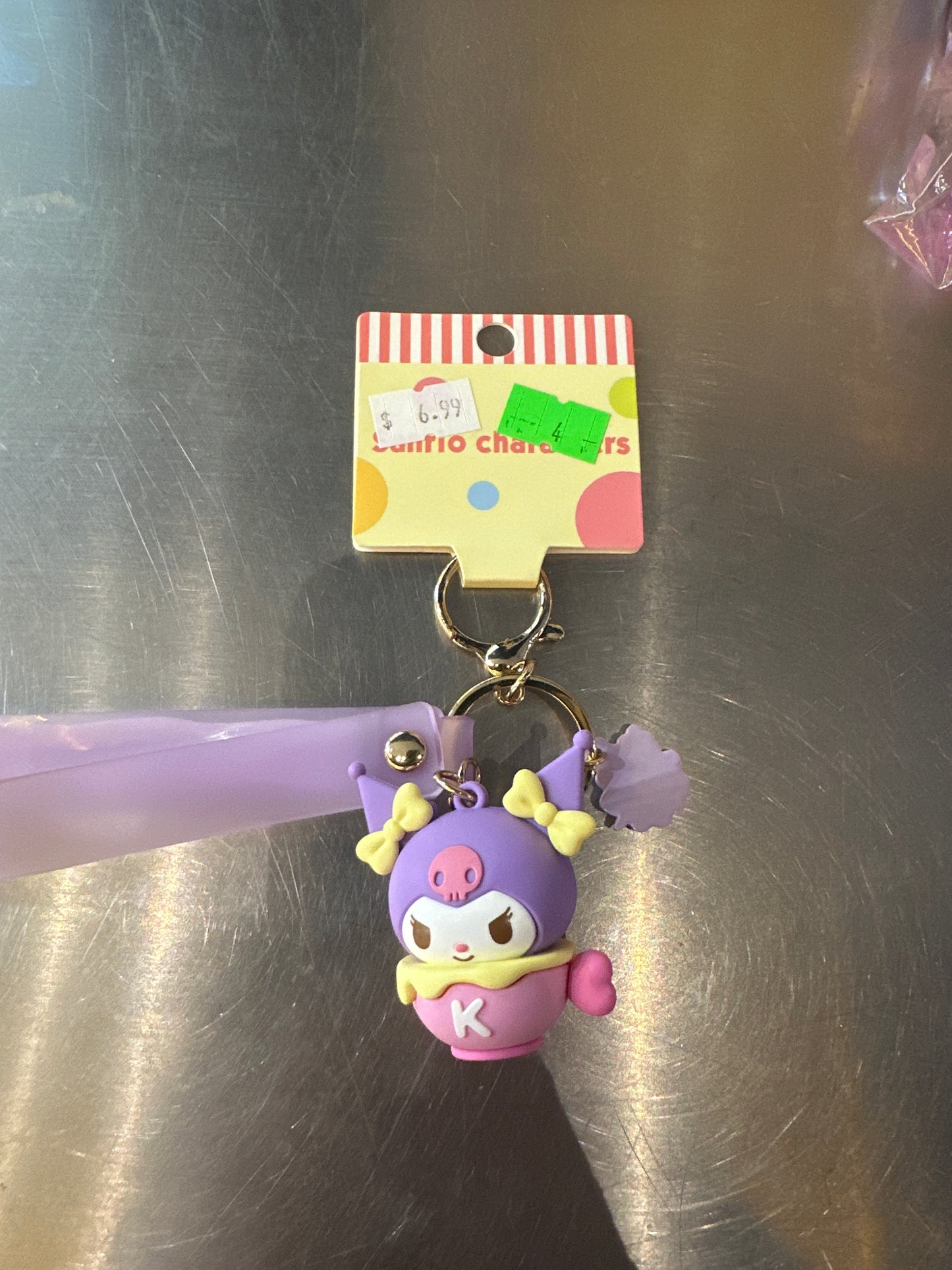 Sanrio Dessert Keychain - Kuromi