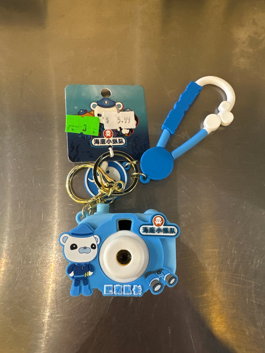 Octonauts Camera Keychain - Captain  Barnacles