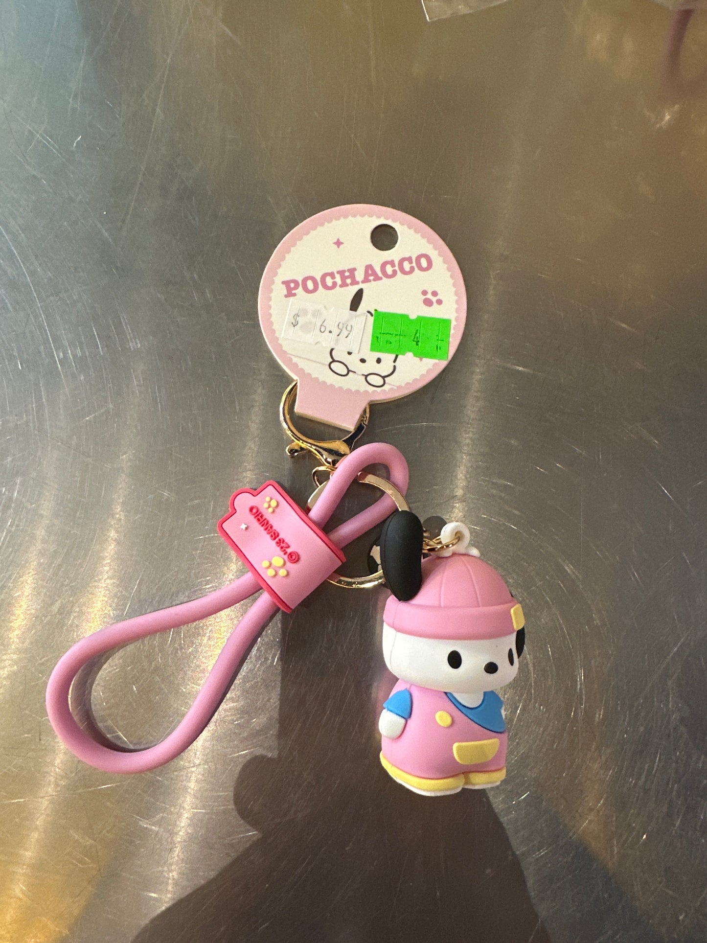 Pochacco Daily Wear Keychain - Casual