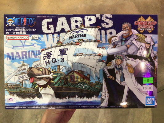 Bandai Grand Ship Collection #08 Garp's Marine Ship "One Piece"