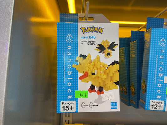 Pokémon Nanoblock-Zapdos