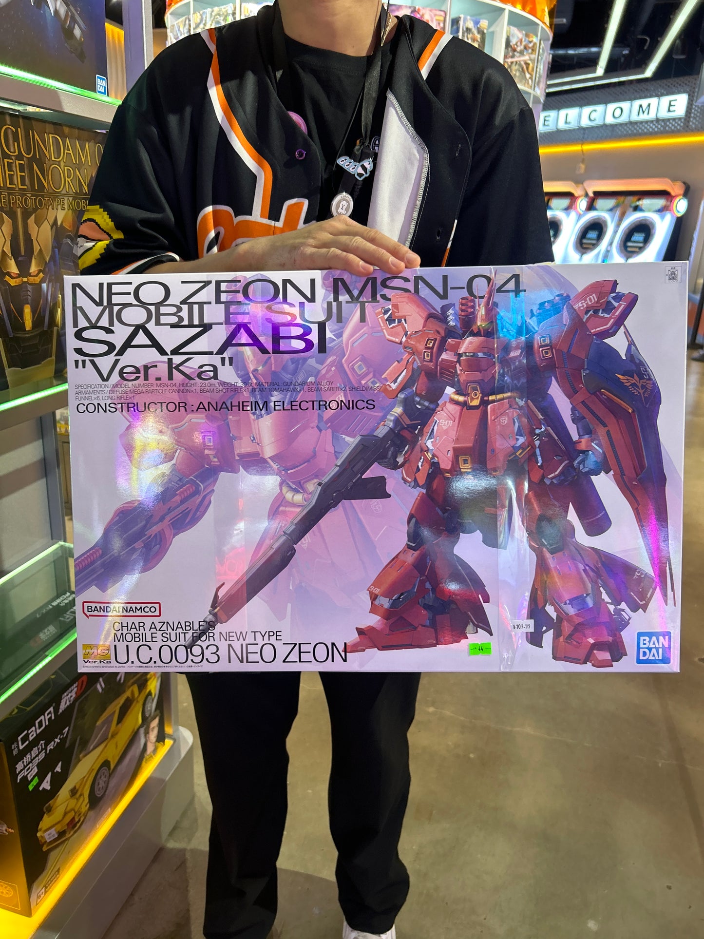 Bandai MG 1/100 Sazabi (Ver. Ka) 'Mobile Suit Gundam: Char's Counterattack'