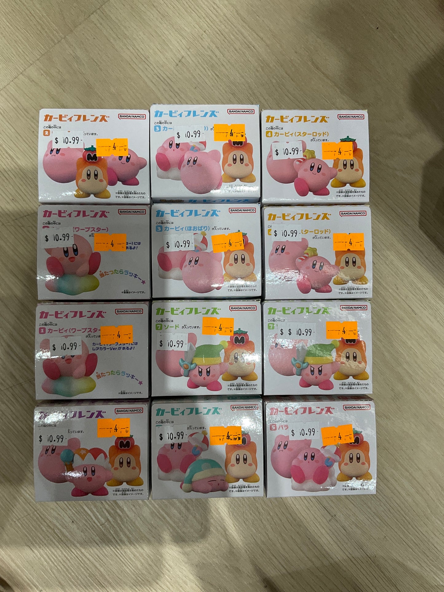 Kirby variants and waddledee