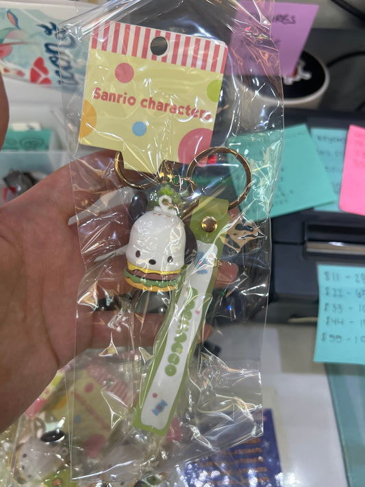 Sanrio Characters Snack Series Keychain Pochacco