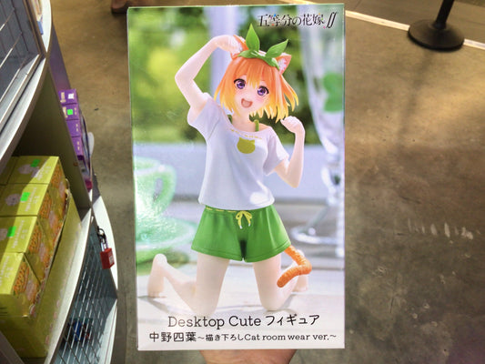 Quintessential Quintuplets Desktop Cute Yotsuba Cat Room Wear