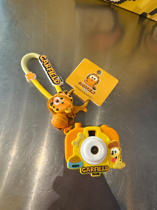 Garfield Camera Keychain