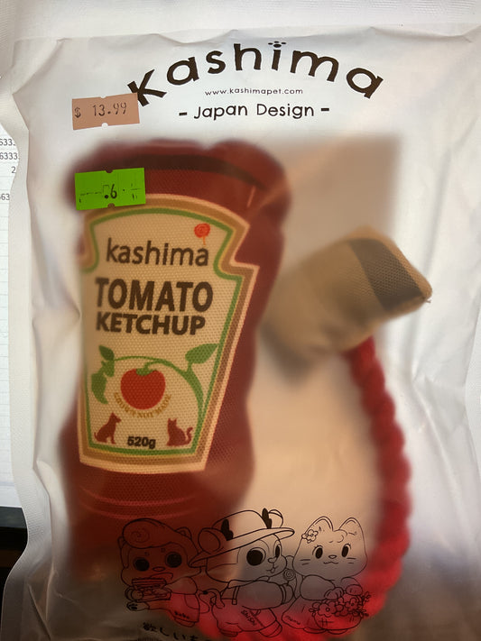 Kashima Ketchup Dog Toy