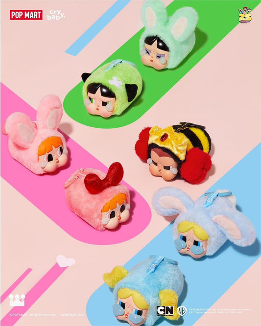 CRYBABY × Powerpuff Girls Series-Vinyl Face Plush Blind Box