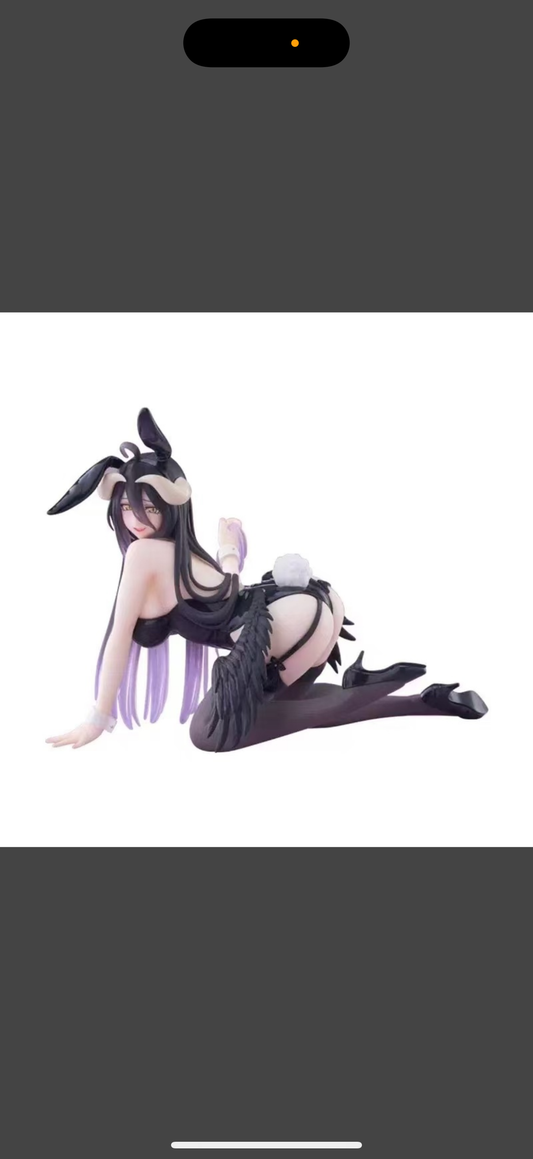 Overlord: Bunny Albedo Kneeling Pose, Desktop Cute