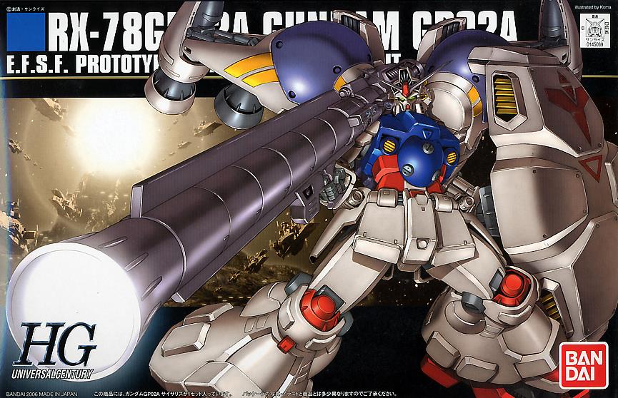 Bandai HGUC 1/144 #66 RX-78GP02A Gundam GP02 Physalis 'Gundam 0083'