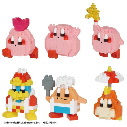 Nanoblock mininano Series, Kirby Assortment 2 (Blind Box), Box of 6