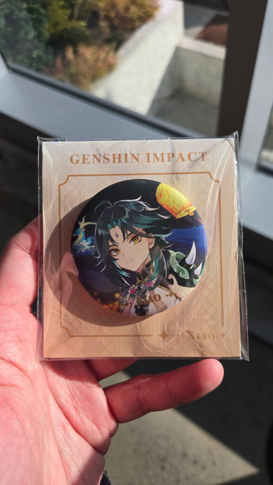 Genshin Impact Xiao Lantern Pin