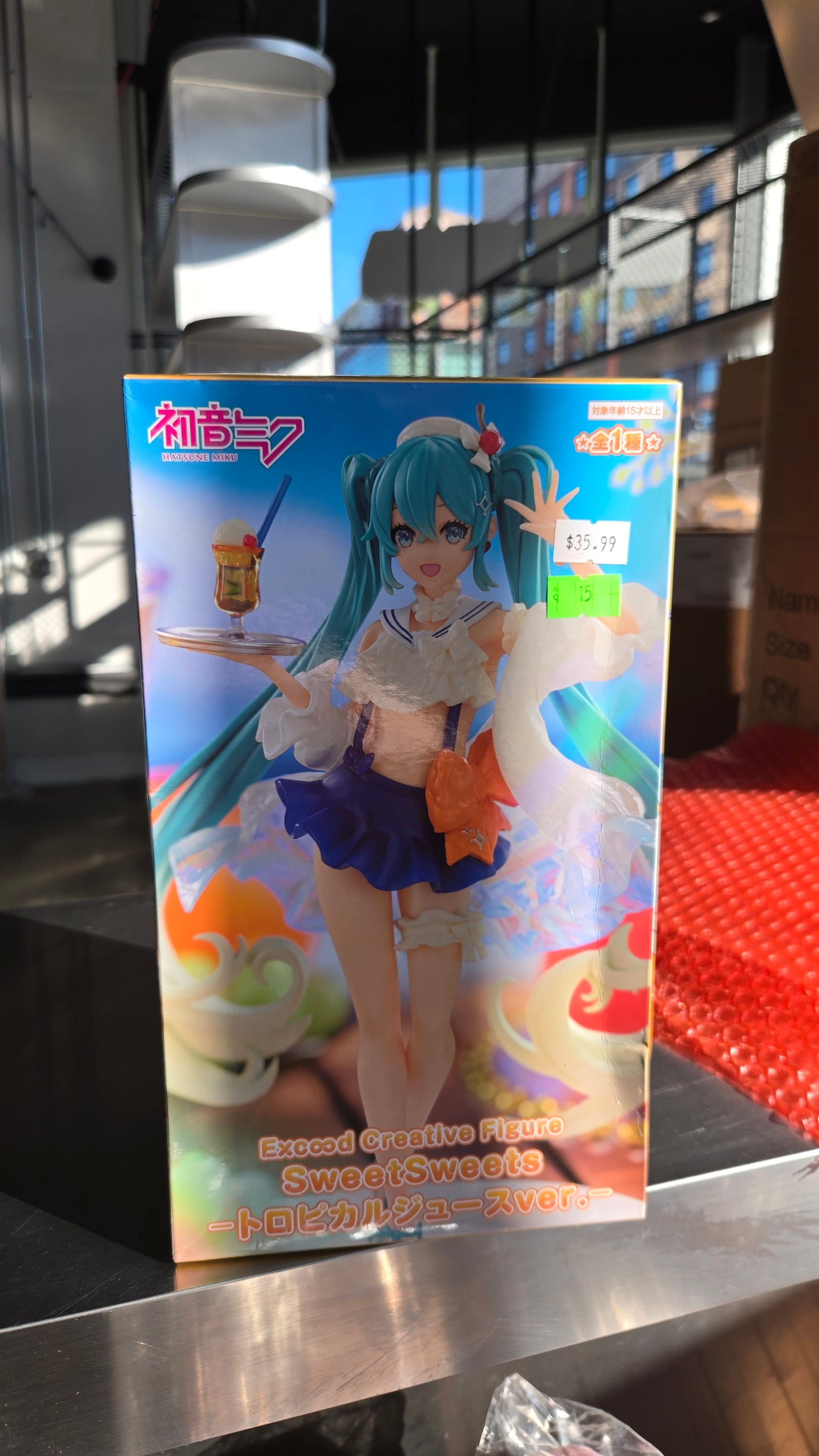 Hatsune Miku Excood Creative Figure SweetSweets Tropical Juice