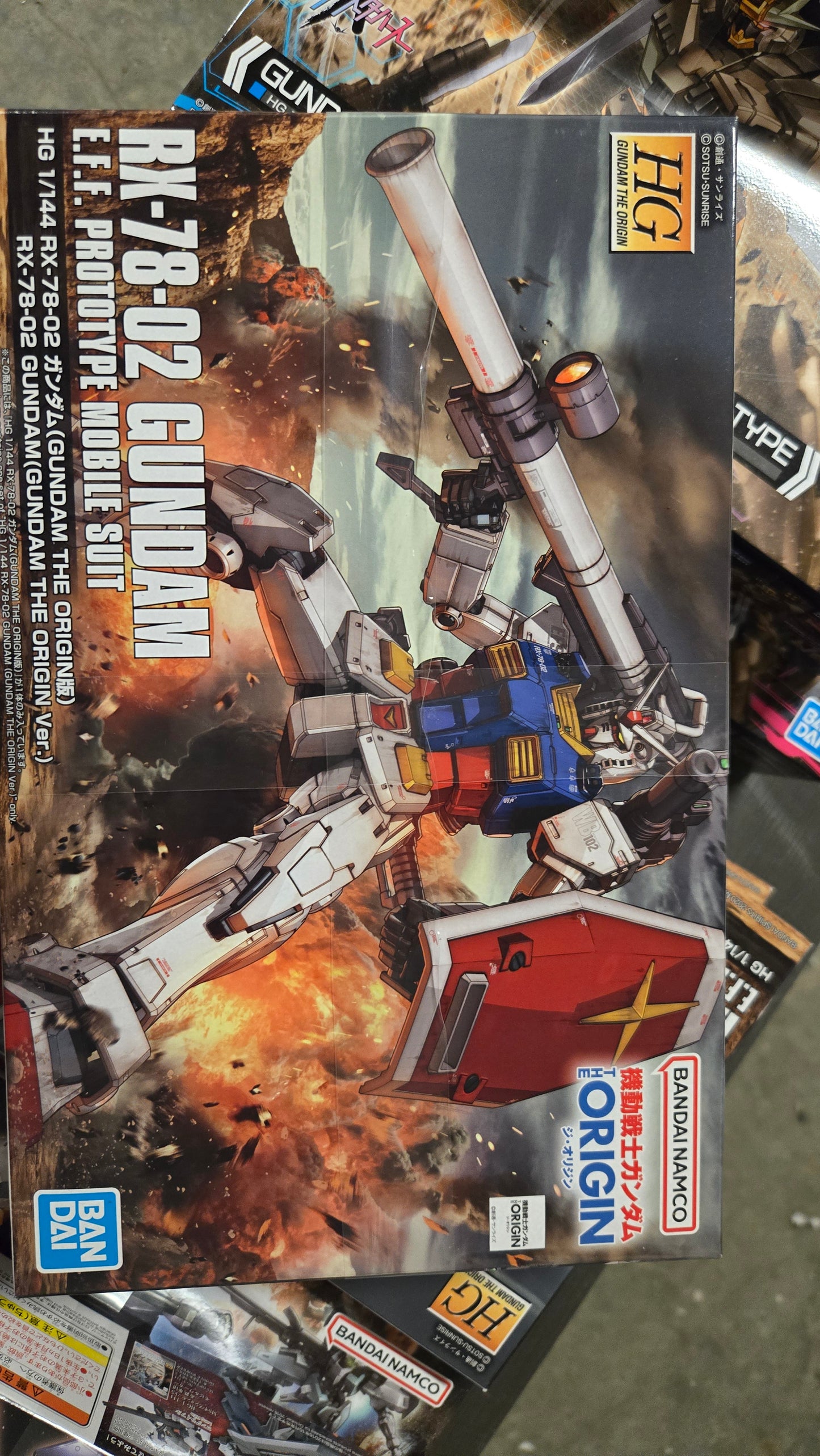 HG Gundam The Origin RX-78-02 Gundam