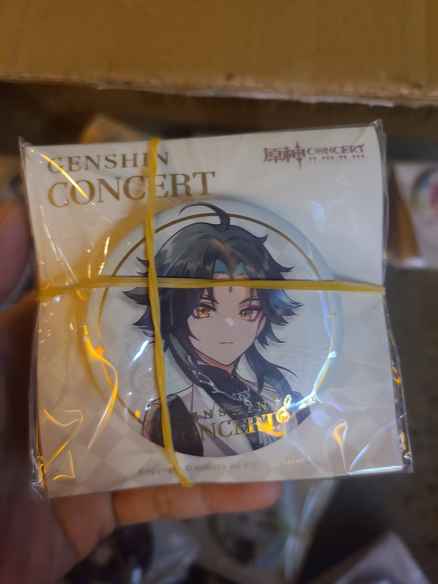 Genshin Concert Xiao Badge