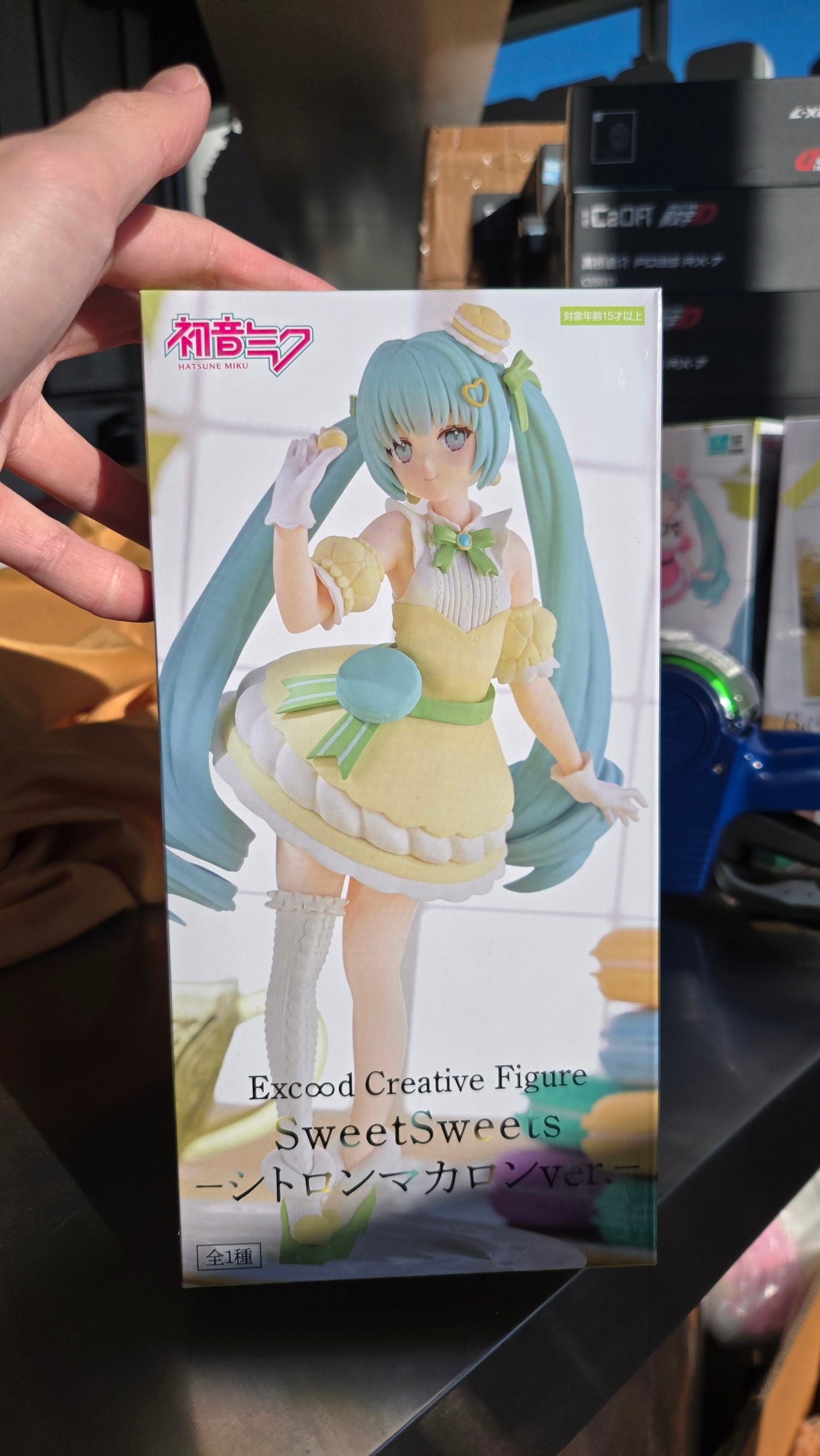 Hatsune Miku Macaron Citron Color (Excood Creative Figure SweetSweets)