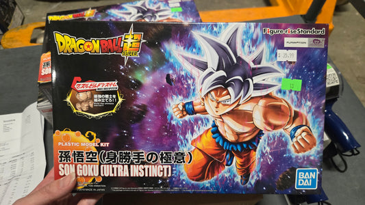 DragonBall Super Son Goku Ultra Instinct Plastic Model Kit White