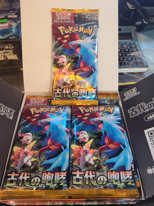 Pokemon cards booster pack - ancient roar