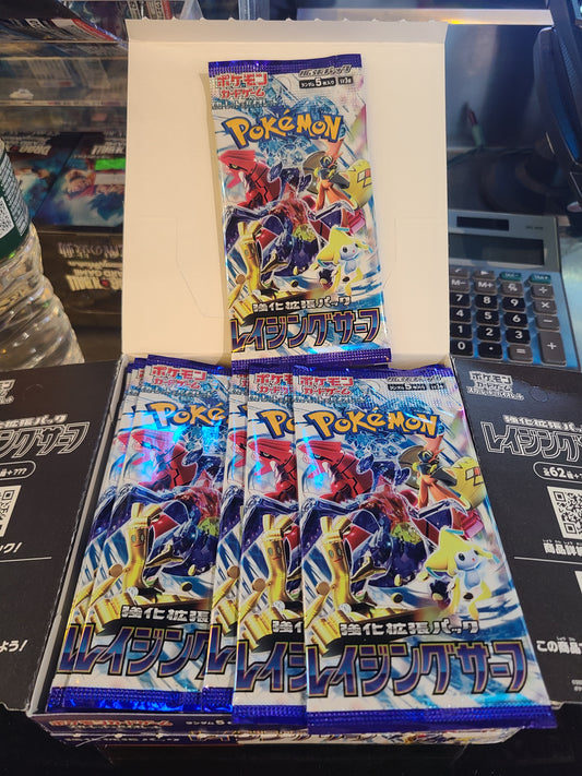 Pokemon cards booster pack - raging surf