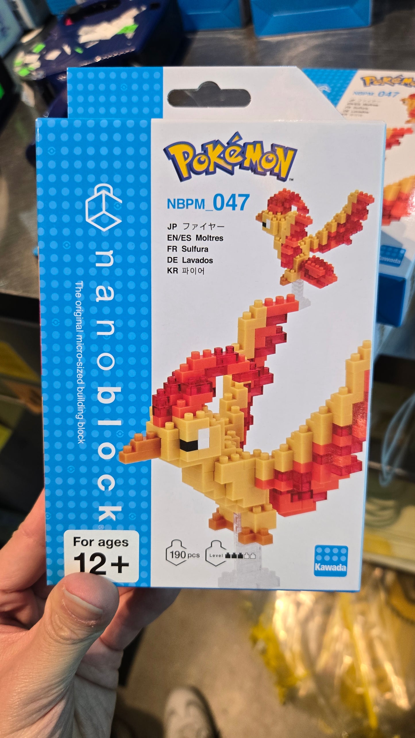 Pokemon Nanoblock Moltres